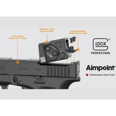 glock 45 a cut aimpoint coa hunter edition fs m13 5x1
