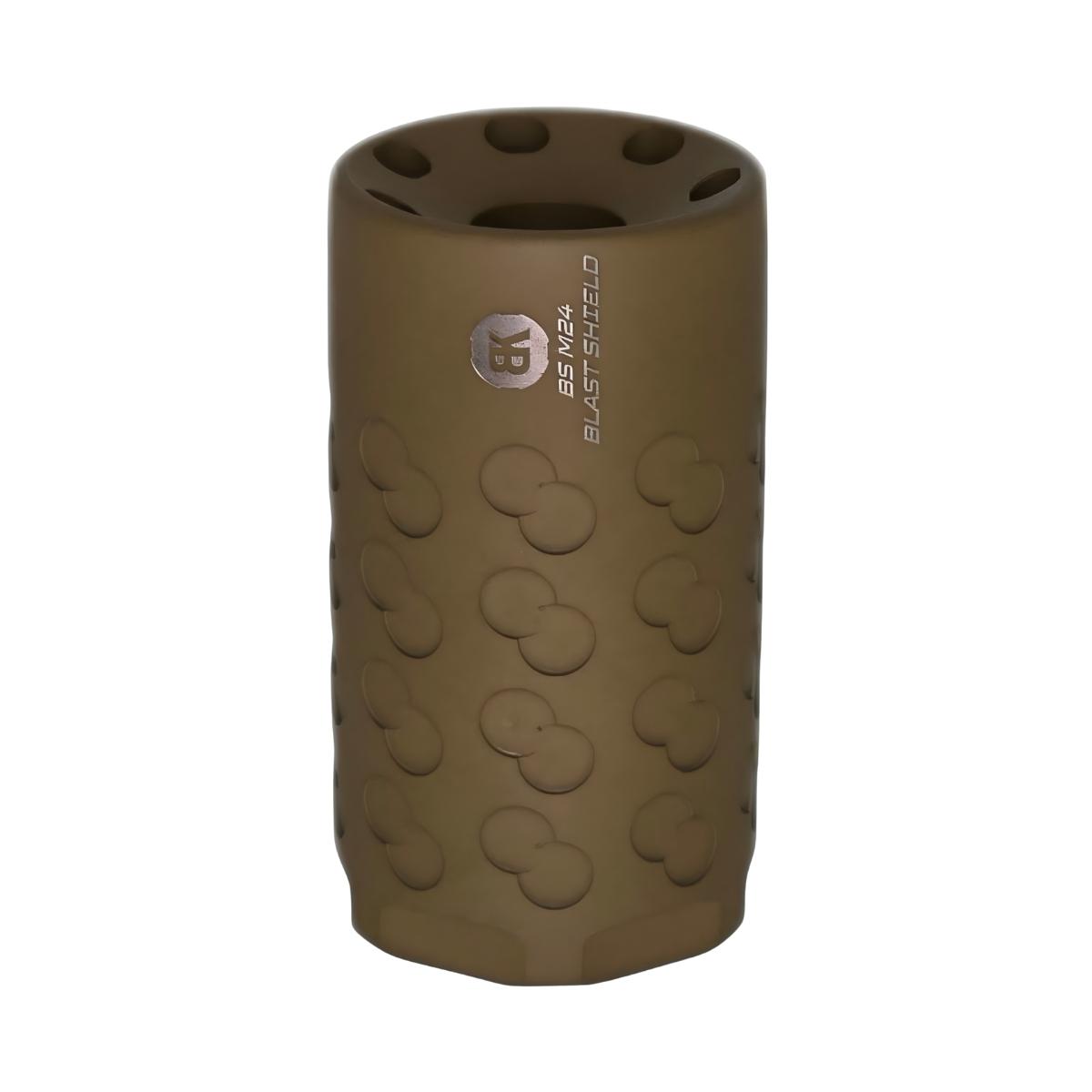 bk precise blast shield qd taplock magpul fde