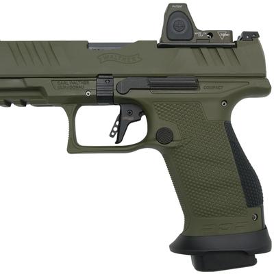 walther pdp pro compact 4 green special edition z trijicon rmr