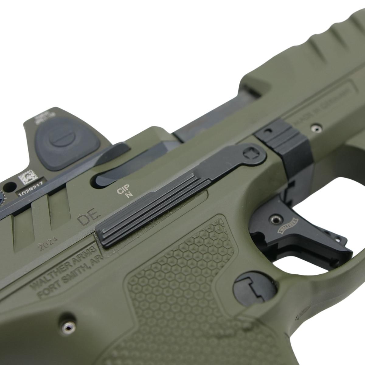 walther pdp pro compact 4 green special edition z trijicon rmr