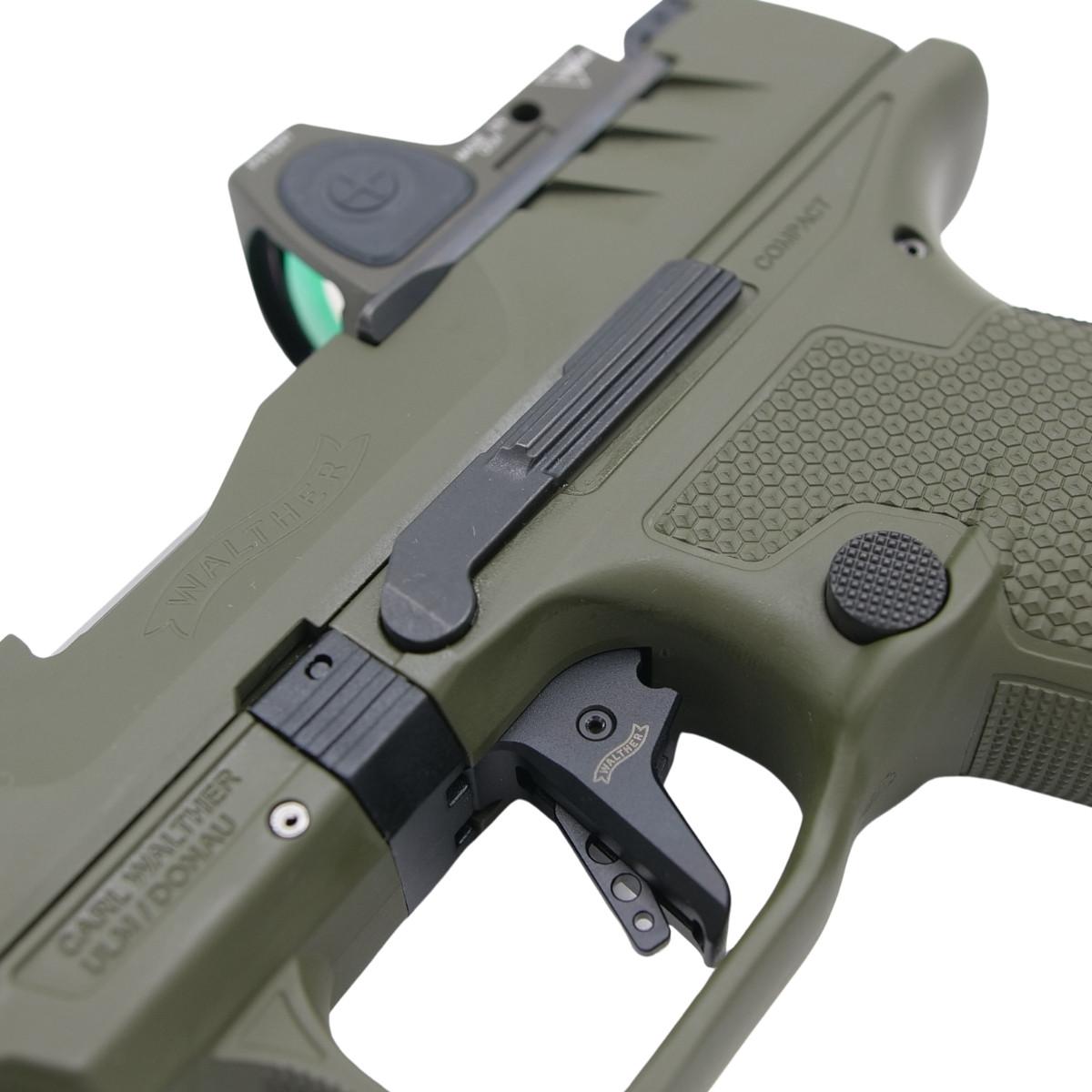 walther pdp pro compact 4 green special edition z trijicon rmr
