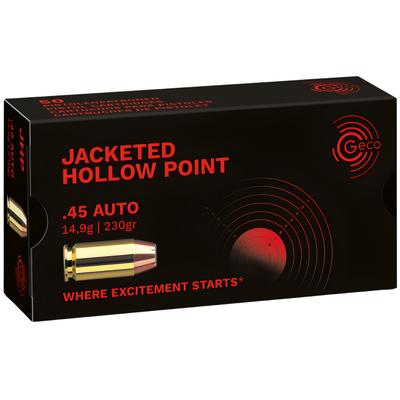 Geco JHP .45 ACP 14,9g