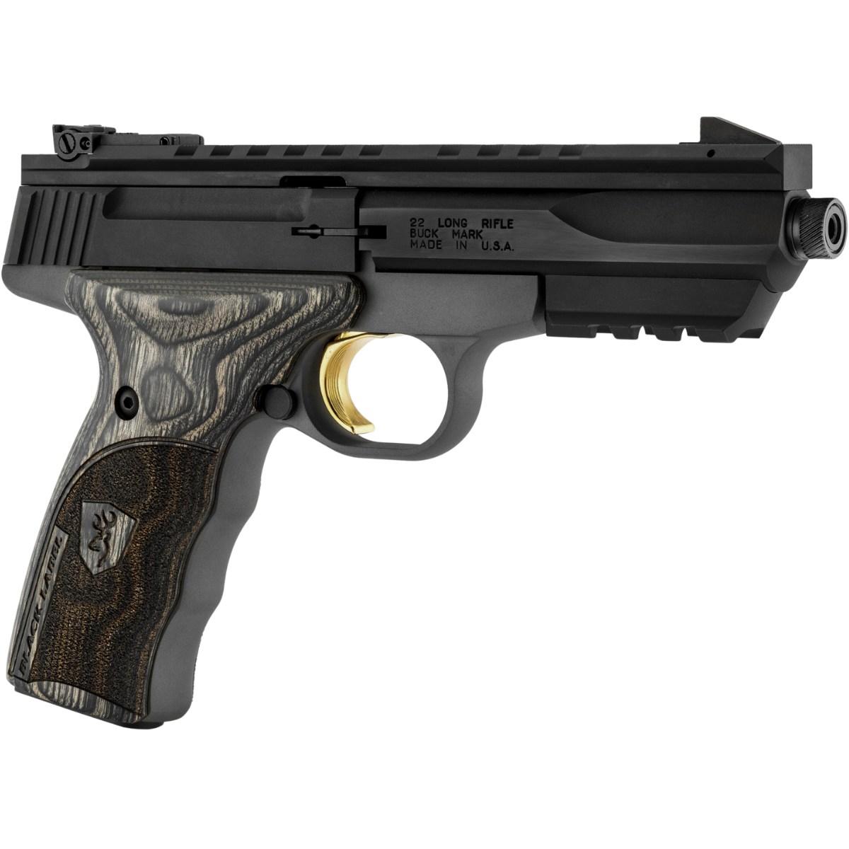 browning buck mark micro contour black threaded