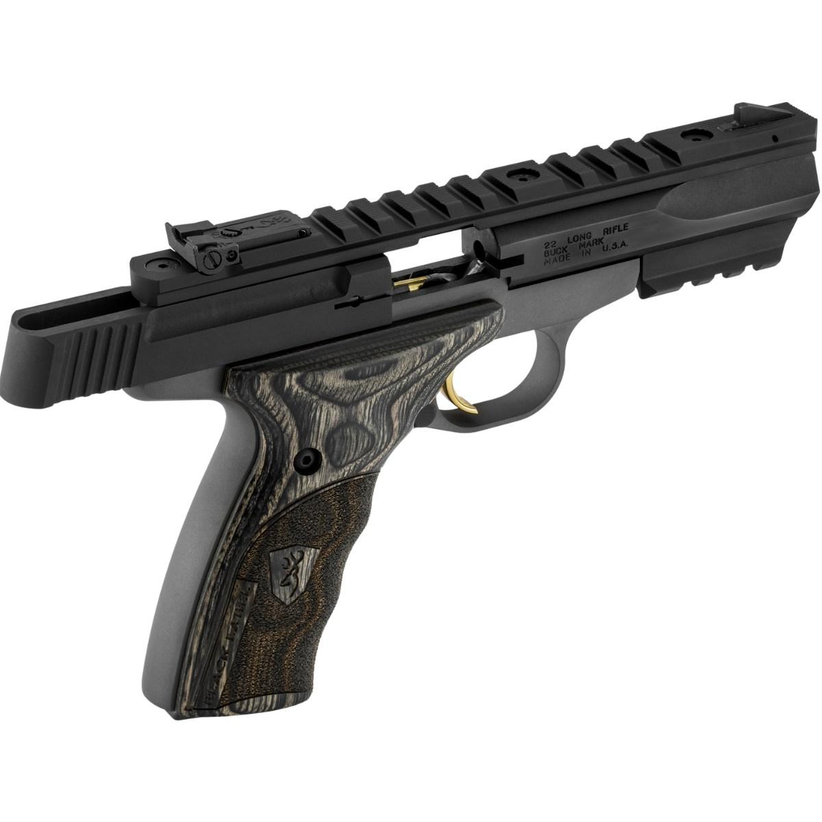 browning buck mark micro contour black threaded