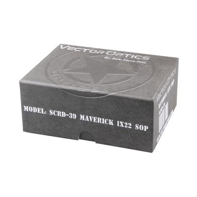 vector optics kolimator maverick 1x22 red dot 3 moa scrd 39