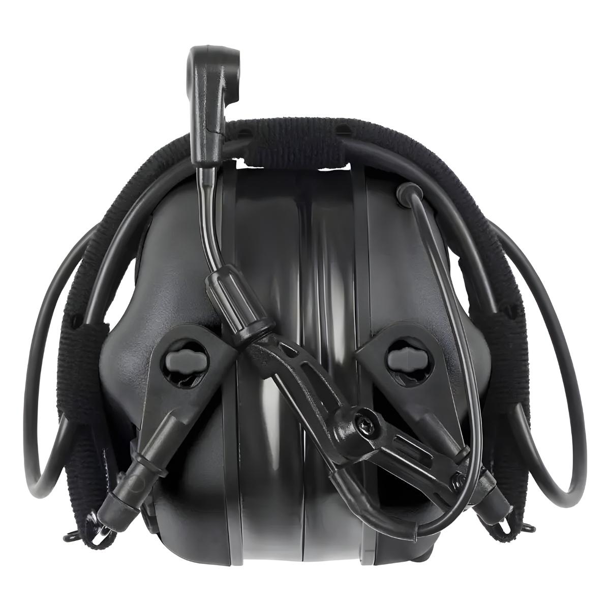 earmor aktywne ochronniki sluchu m32 plus czarny m32 bk plus