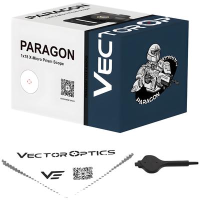 vector optics celownik pryzmatyczny paragon x micro 1x18 2 moa scps m10