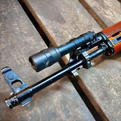 ftcs montaz latarki taktycznej na lufe ak akm czarny nr 11