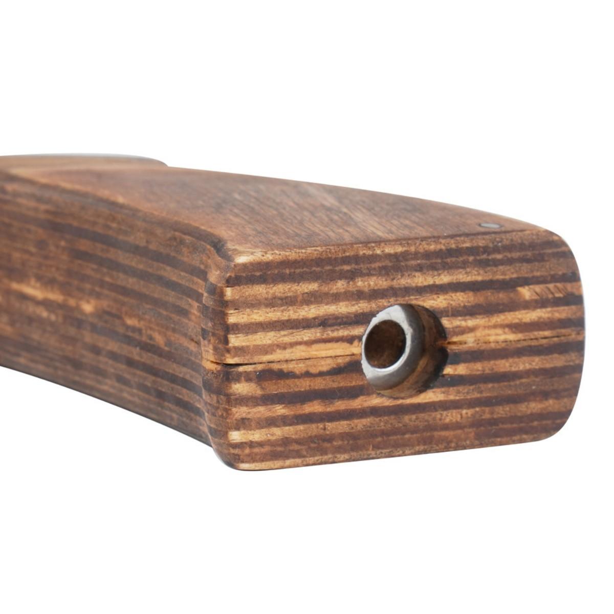 ftcs chwyt pistoletowy do karabinkow ak drewno zaokraglony brazowy nr 21