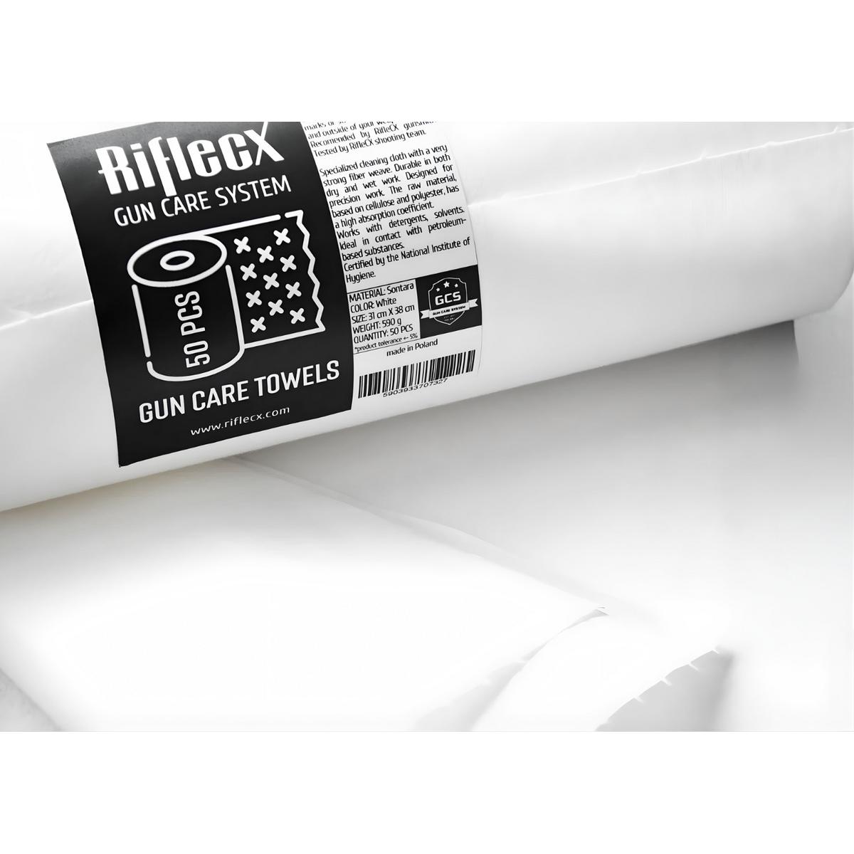 riflecx gun care towels 50szt