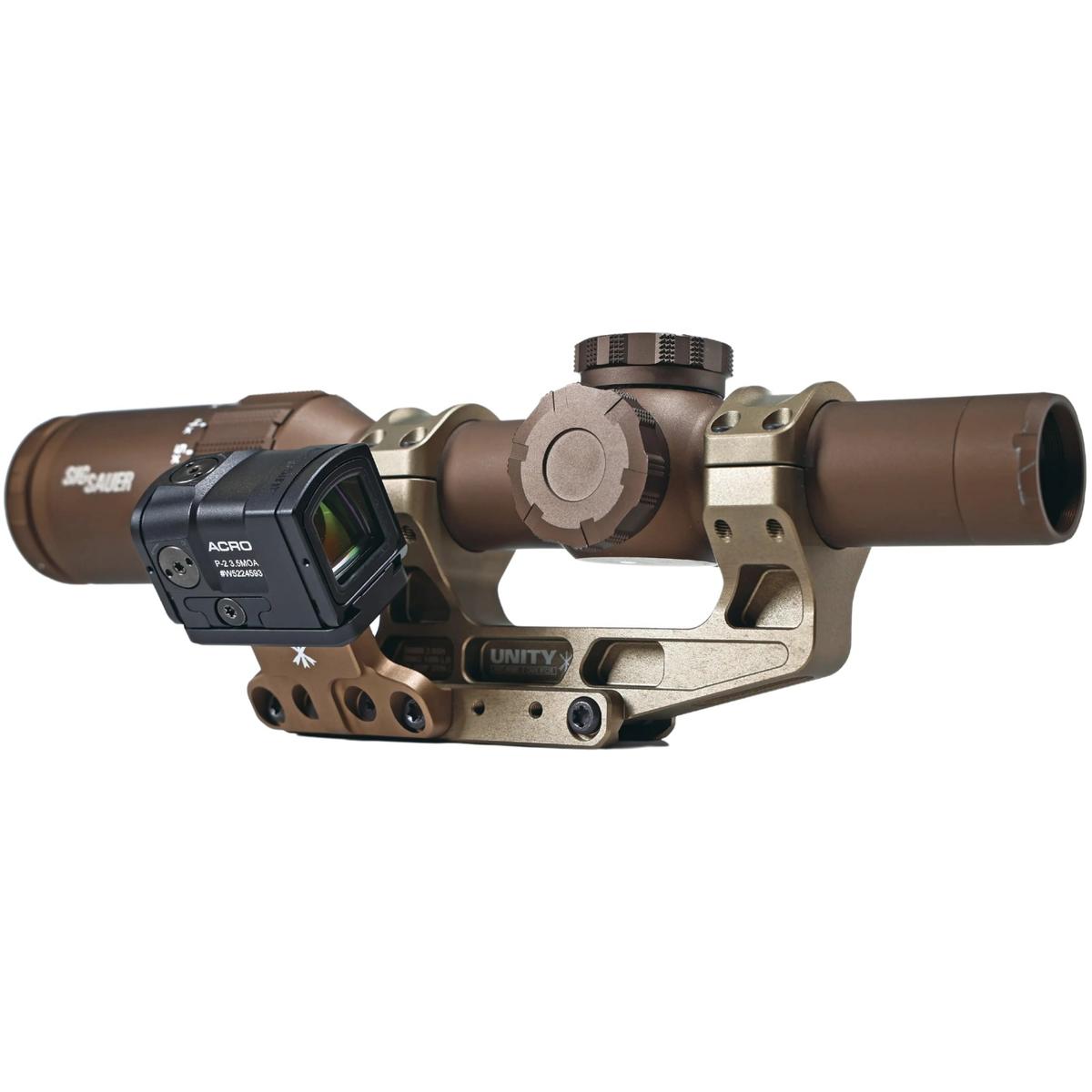 unity tactical offset optic adapter plate aimpoint acro czarny fst sopa