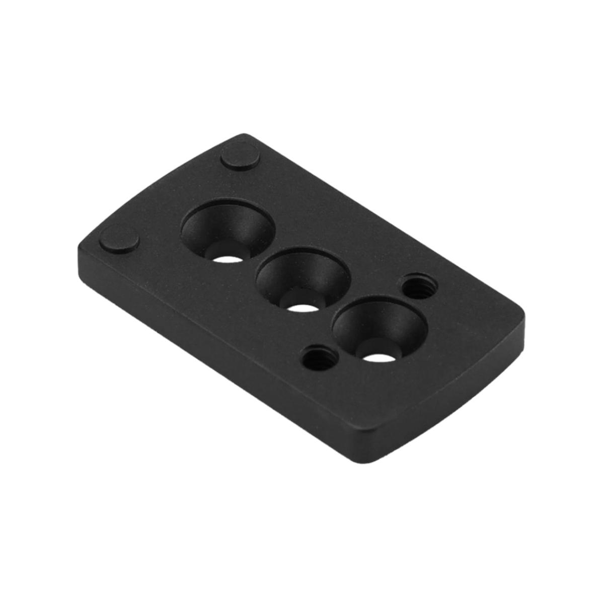 unity tactical offset optic adapter plate rmr sro black fst sopr
