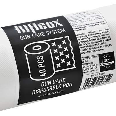 riflecx czysciwo gun care disposable pad 40 szt