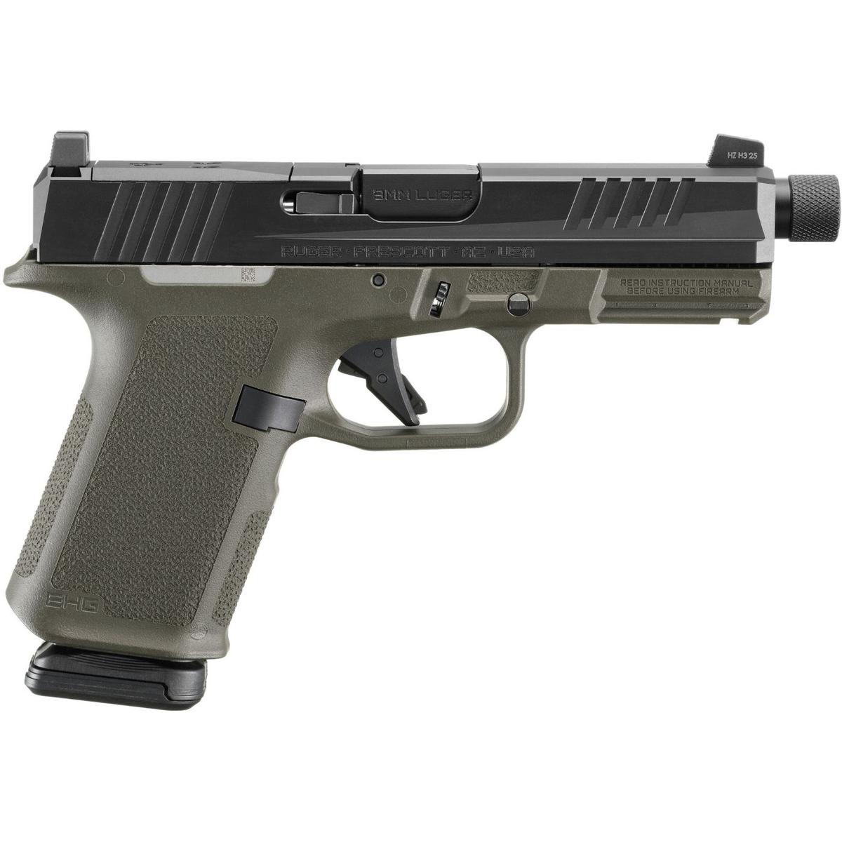 Ruger RXM 4,5" - OR - TB - OD Green - 19436