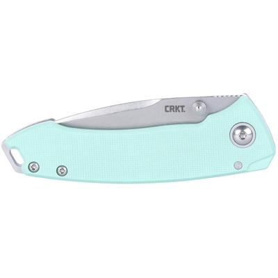 crkt noz tuna compact frame lock aqua 2522 b