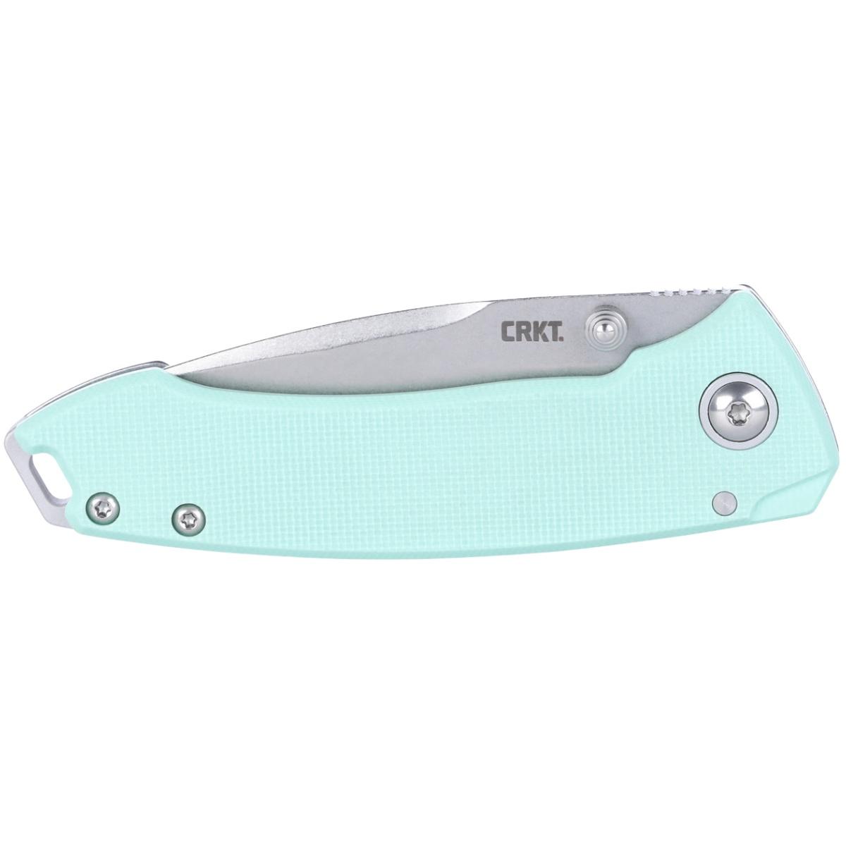 crkt noz tuna compact frame lock aqua 2522 b
