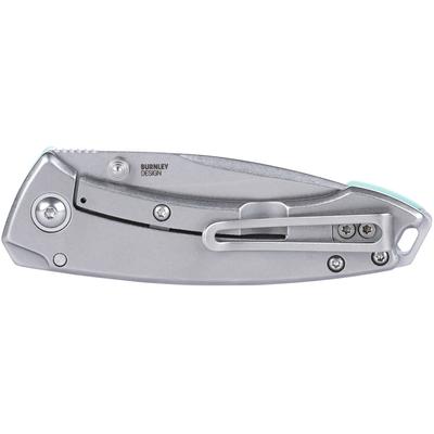 crkt noz tuna compact frame lock aqua 2522 b