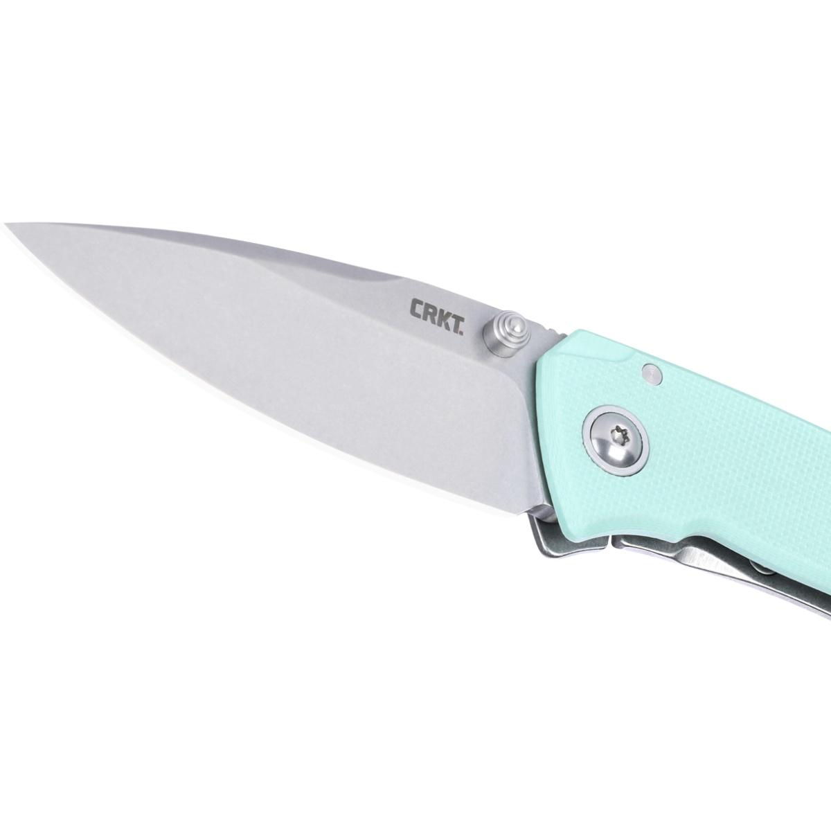 crkt noz tuna compact frame lock aqua 2522 b