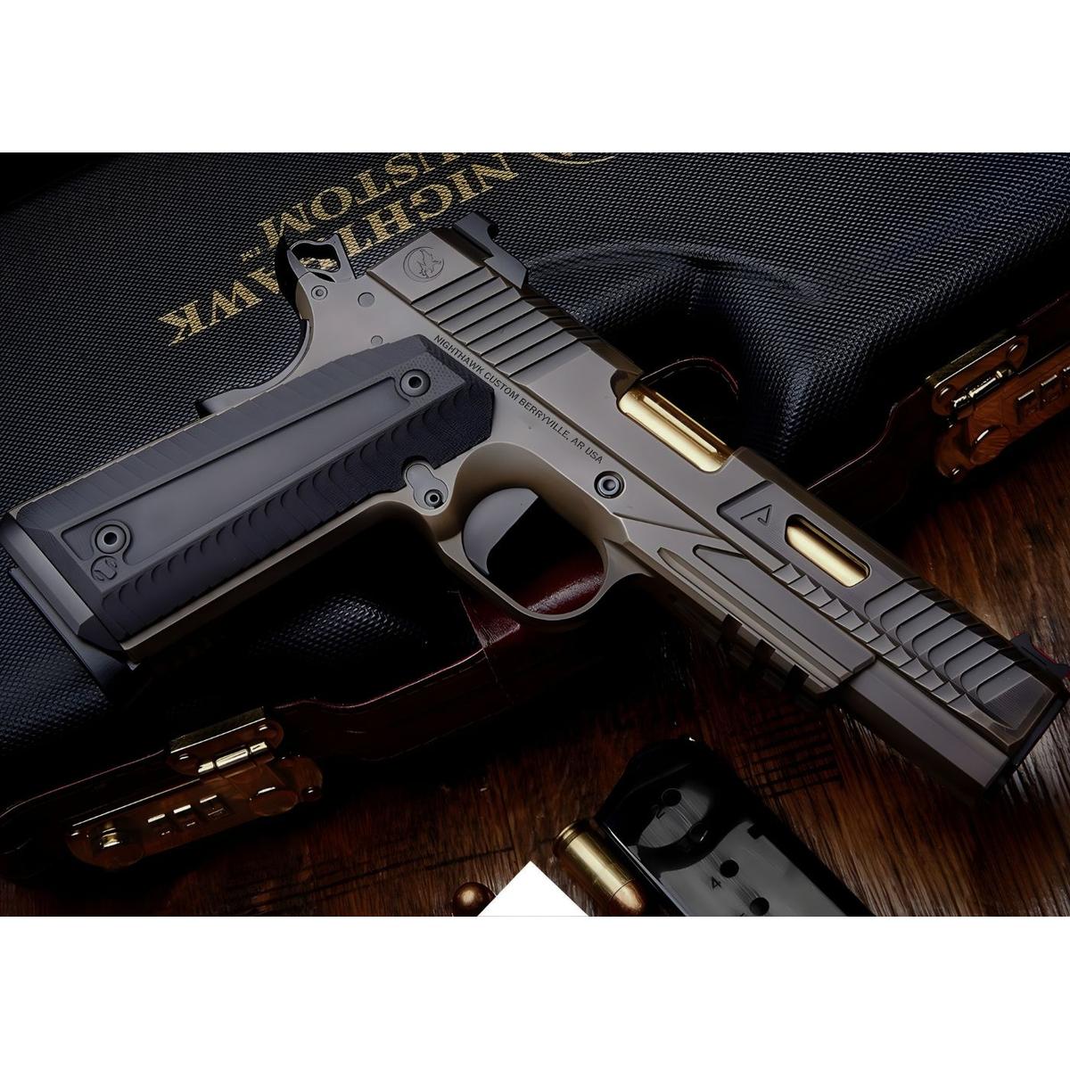 nighthawk agent ii recon gold barrel 45acp
