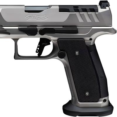 walther pdp full size match 5 steel frame black tie or