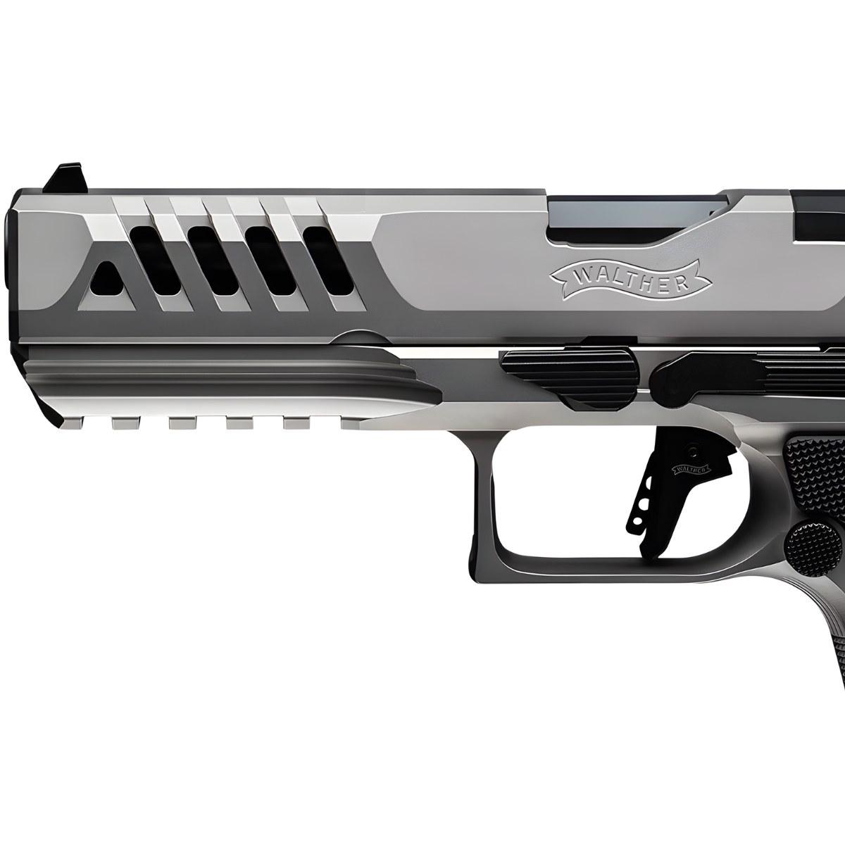 walther pdp full size match 5 steel frame black tie or