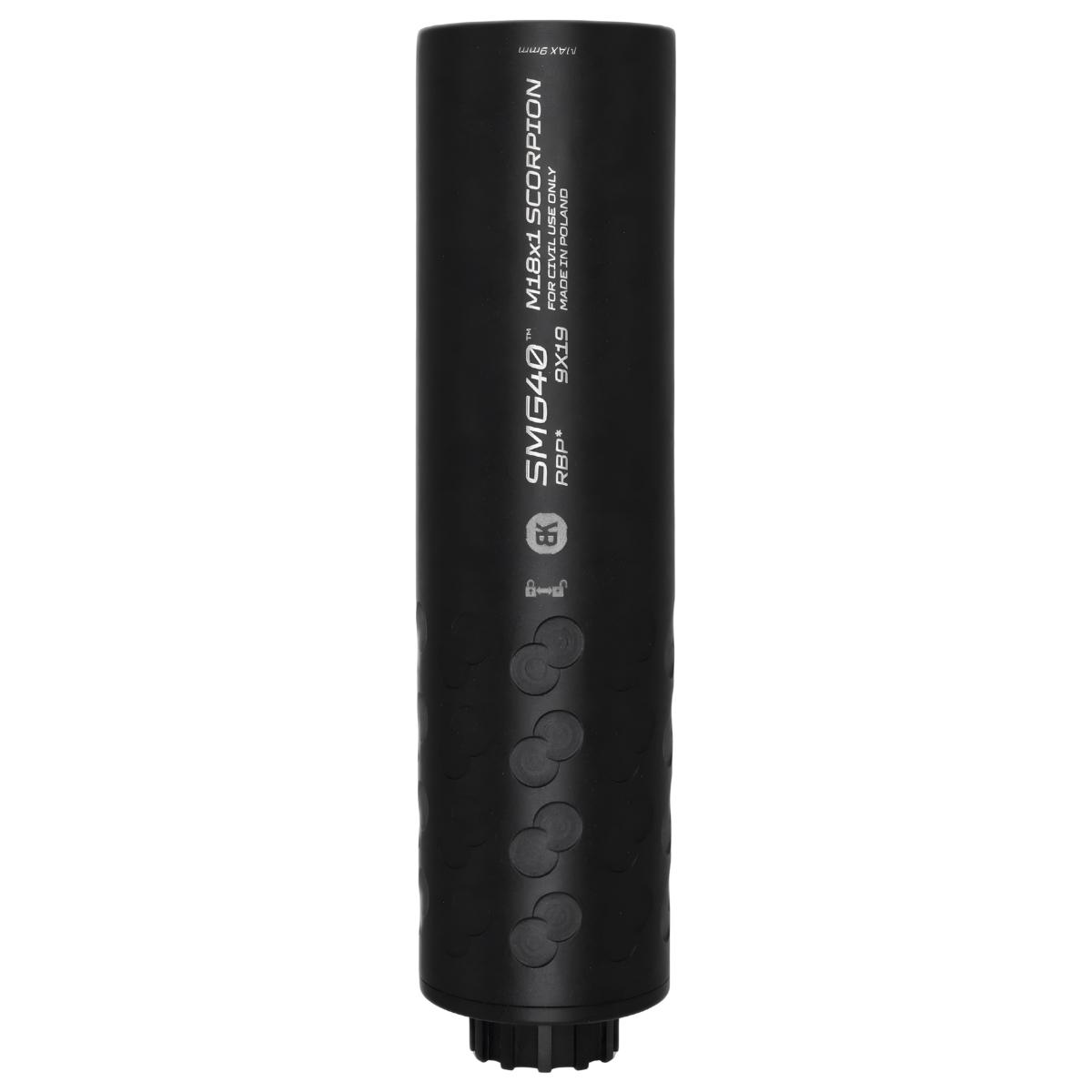 bk precise moderator smg 40 m18x1 cz scorpion evo max 9x19mm czarny