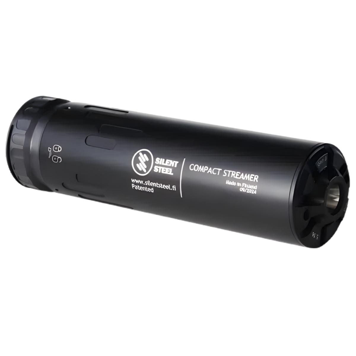 silent steel tlumik flow compact streamer steel 5 56 qdl black cst900b ss qdl