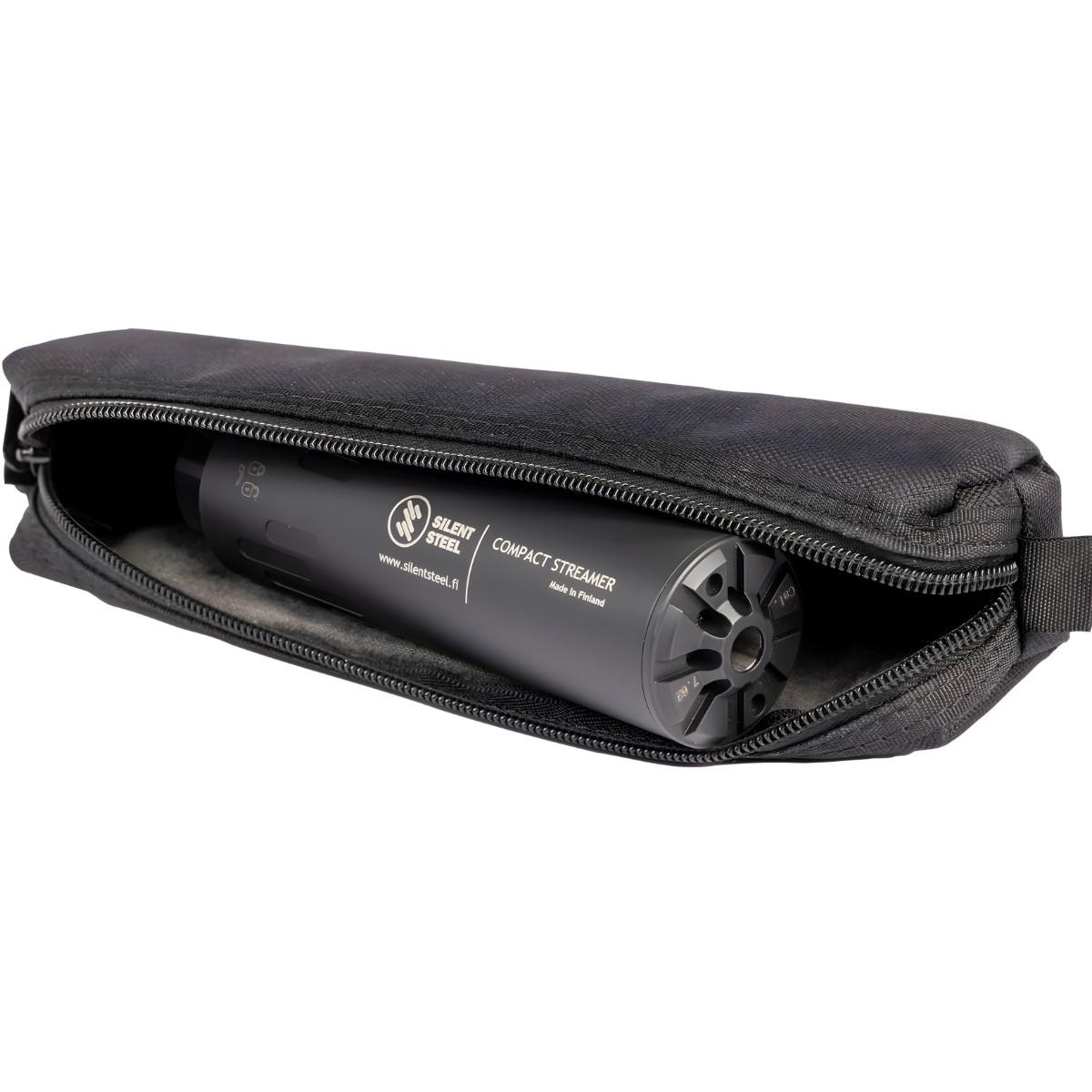 silent steel tlumik flow compact streamer gen3 steel 5 56 black cst556b ss