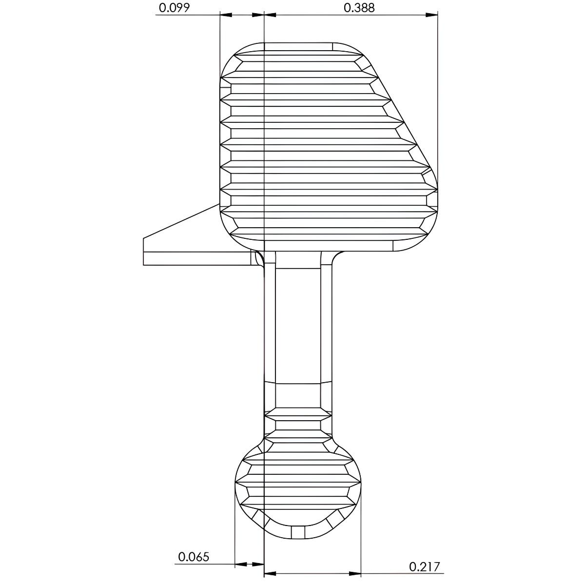 jp enterprises powiekszony zrzut zamka ar 15 czarny