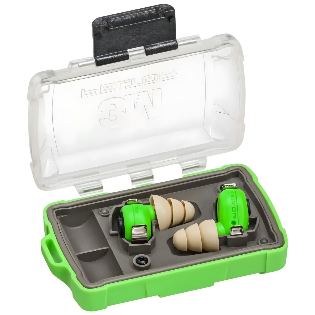 3m aktywne ochronniki sluchu peltor eep 100 eu green