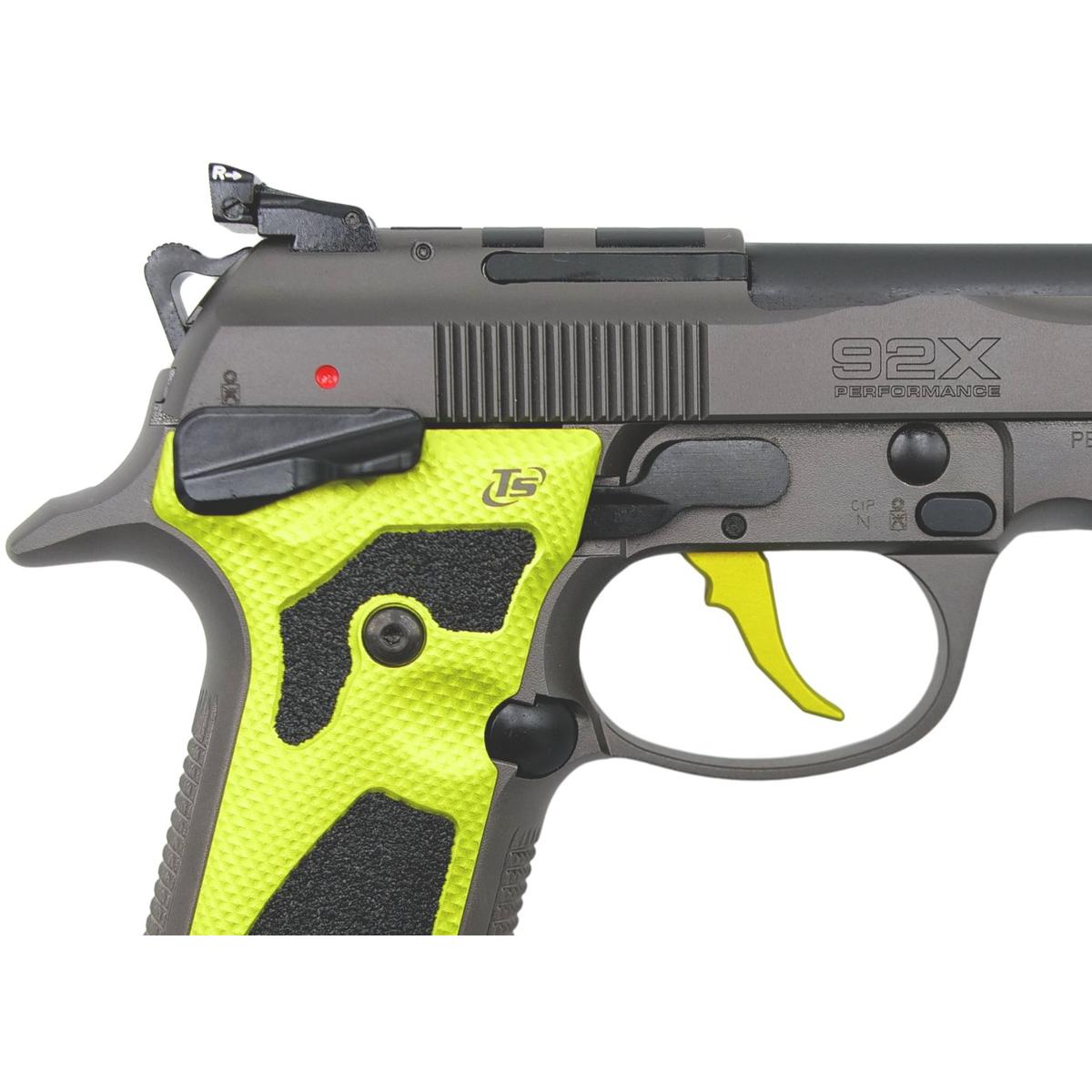beretta 92x target performance optic dark yellow