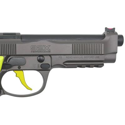 beretta 92x target performance optic dark yellow