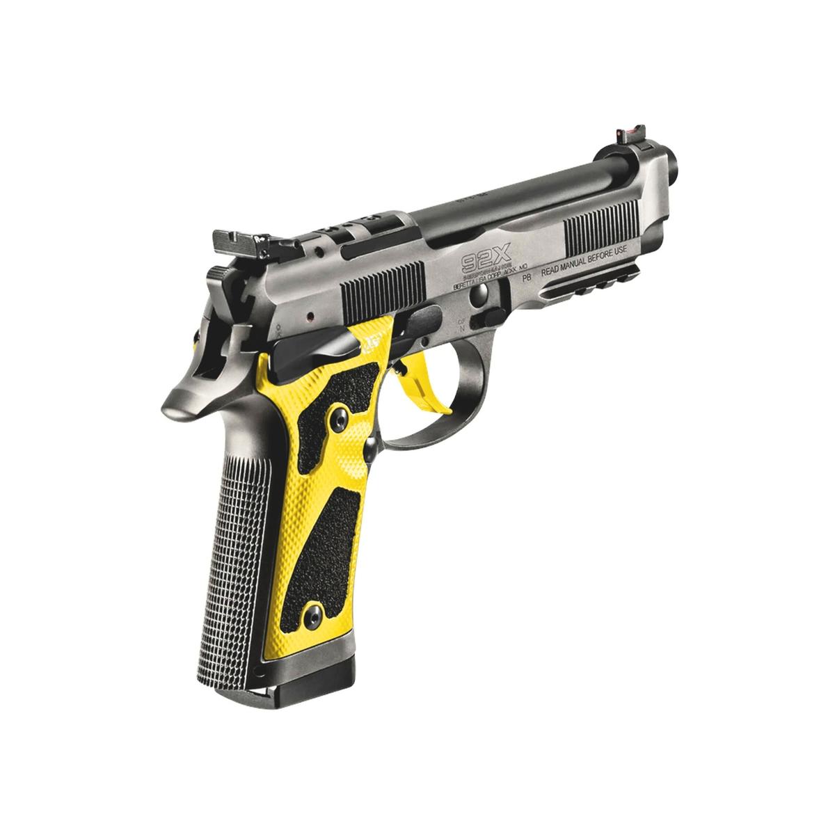 beretta 92x target performance optic dark yellow
