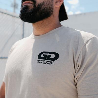 good dude concepts koszulka short sleeve t shirt tan l