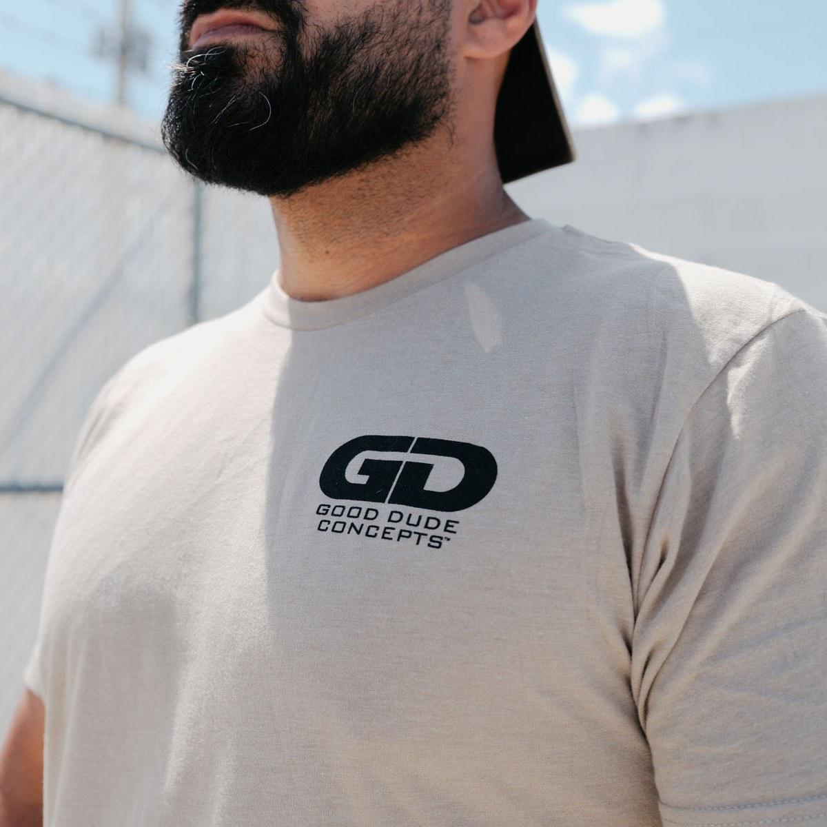 good dude concepts koszulka short sleeve t shirt tan l