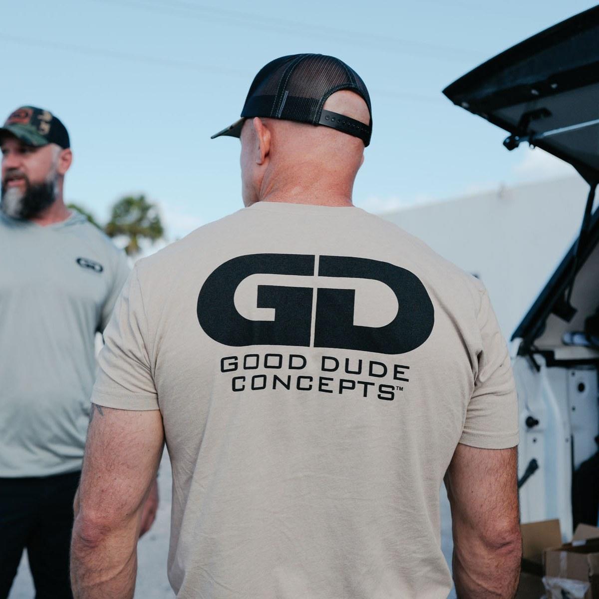 good dude concepts koszulka short sleeve t shirt tan l