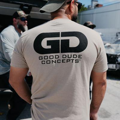 good dude concepts koszulka short sleeve t shirt tan xl