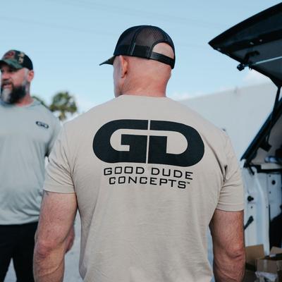 good dude concepts koszulka short sleeve t shirt tan xl