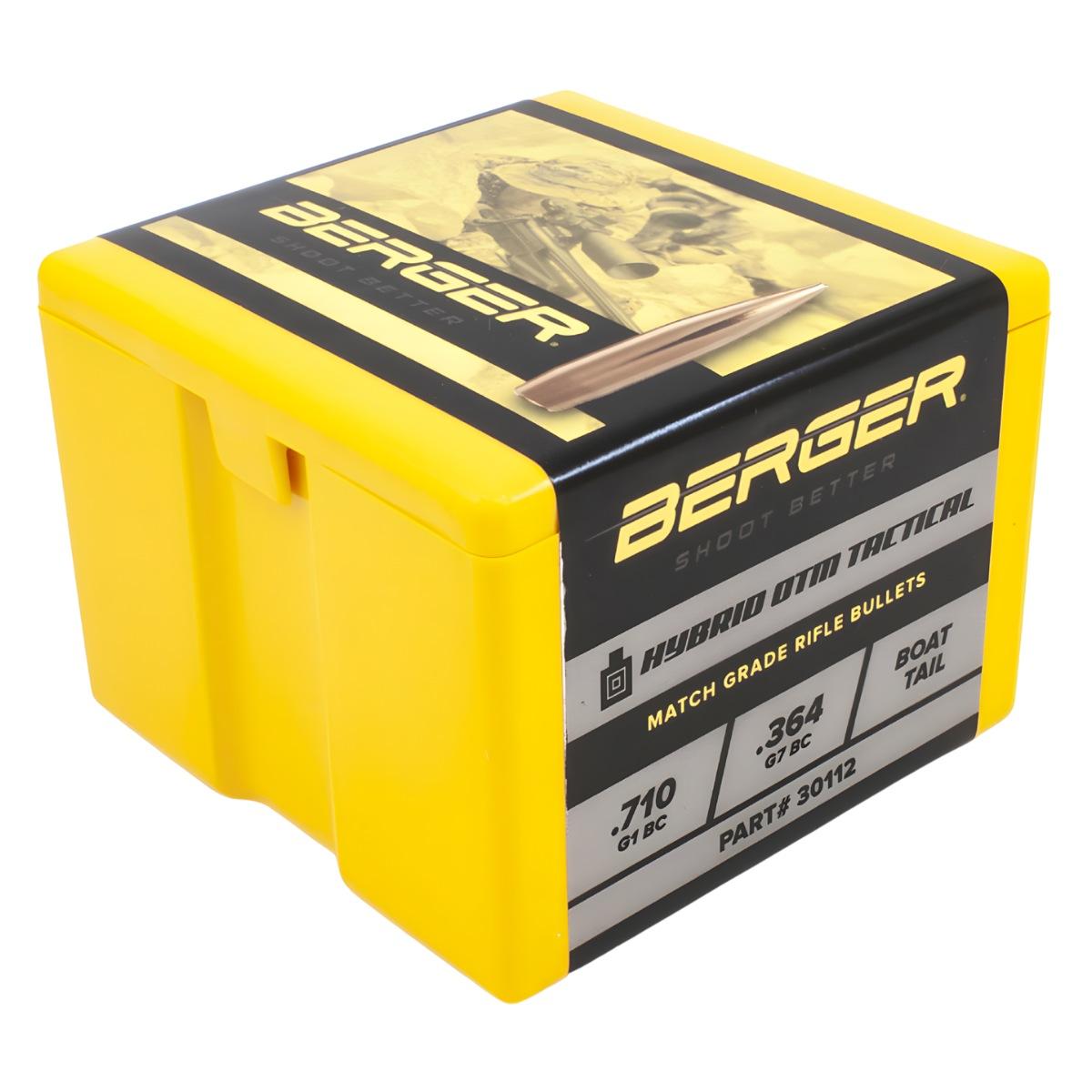 berger pociski 30 hybrid otm tactical 230gr nr 30112 100 szt