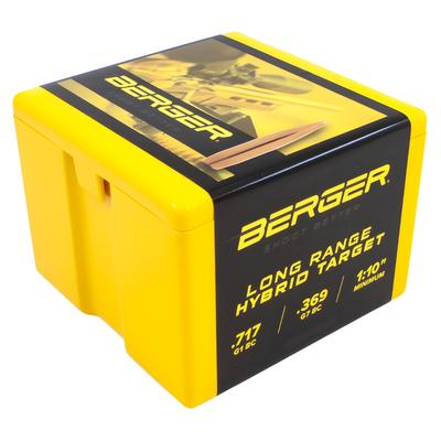 berger pociski 30 long range hybrid target 220gr nr 30786 250 szt