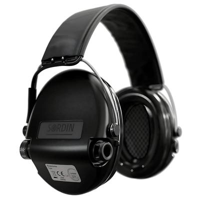 sordin sluchawki aktywne supreme pro czarna skorzana opaska wkl pvc czarne sor75302 02 s