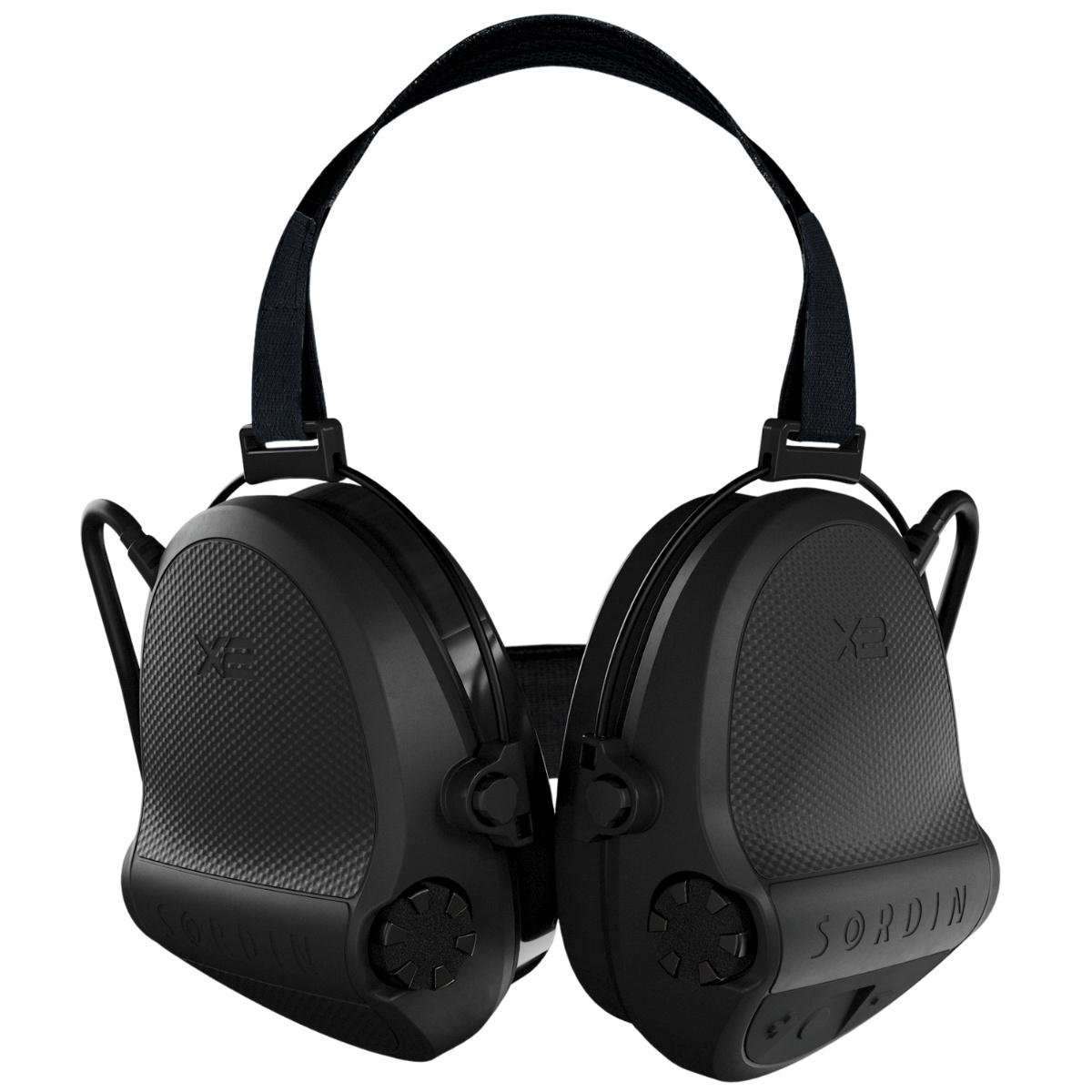 sordin sluchawki aktywne supreme x2 nakarkowe wkl zelowe czarne 301004 20g