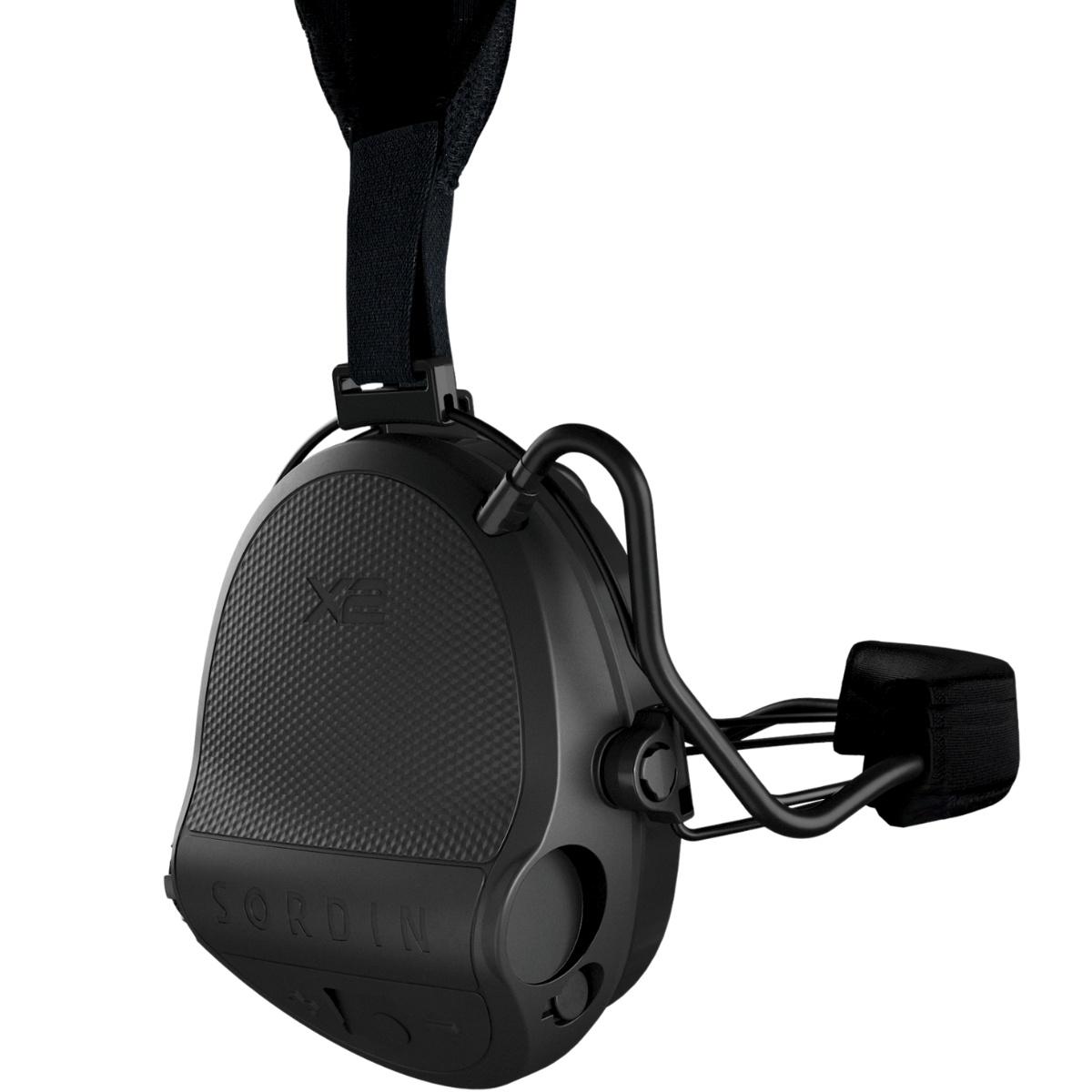 sordin sluchawki aktywne supreme x2 nakarkowe wkl zelowe czarne 301004 20g