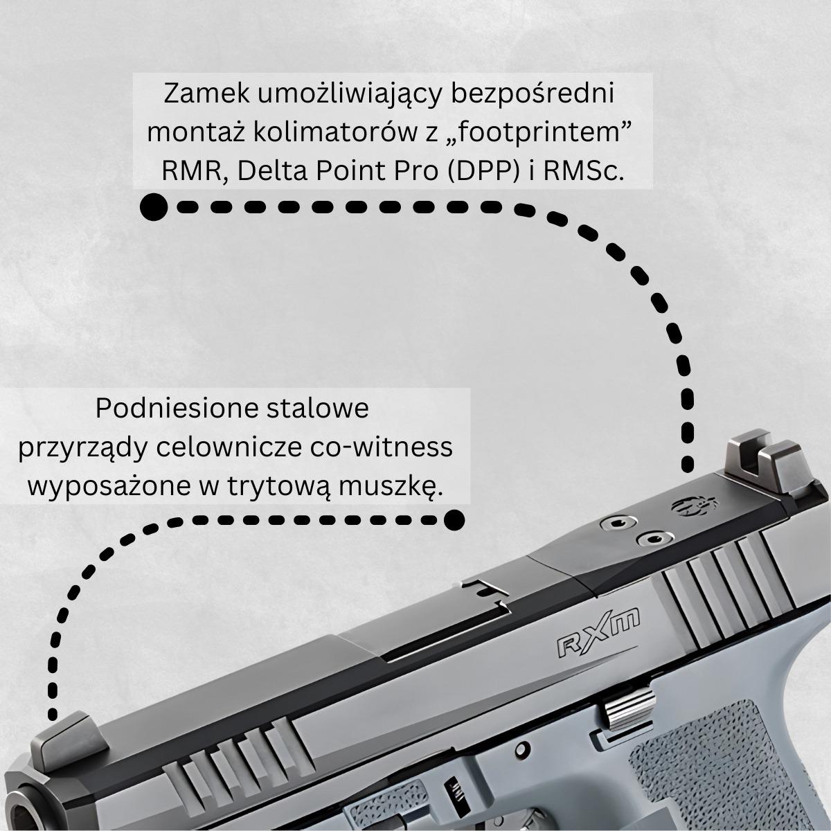 ruger rxm 4 or black 19415