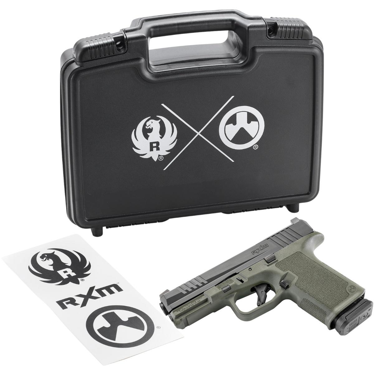 ruger rxm 4 or od green 19427