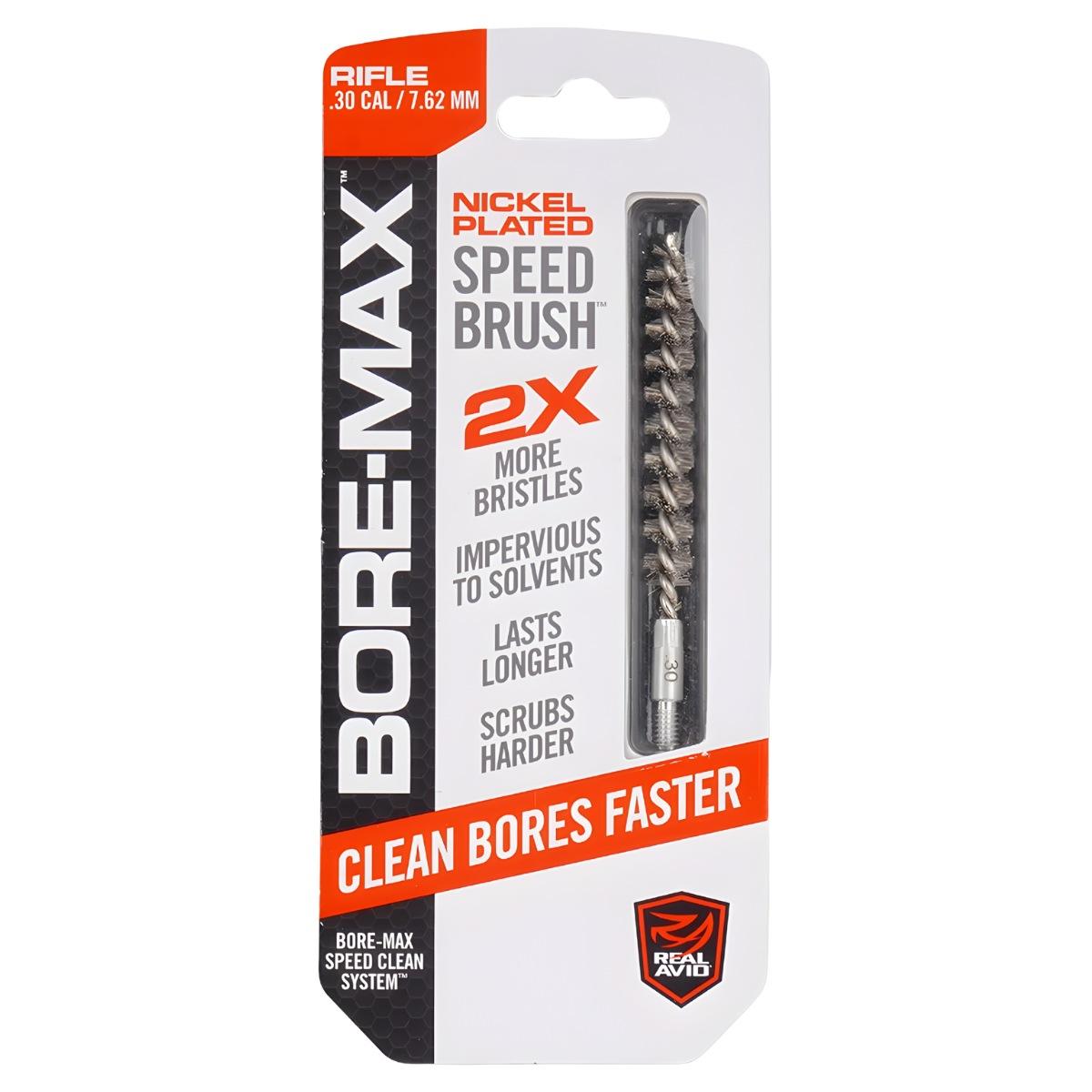 real avid szczotka do czyszczenia broni bore max speed brush 30 7 62 avbmsb30