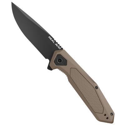 real avid noz skladany edc rav 3 aluminium brazowy avrav3