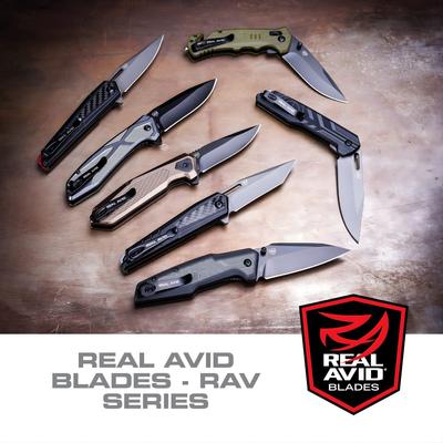 real avid noz skladany edc rav 3 aluminium brazowy avrav3