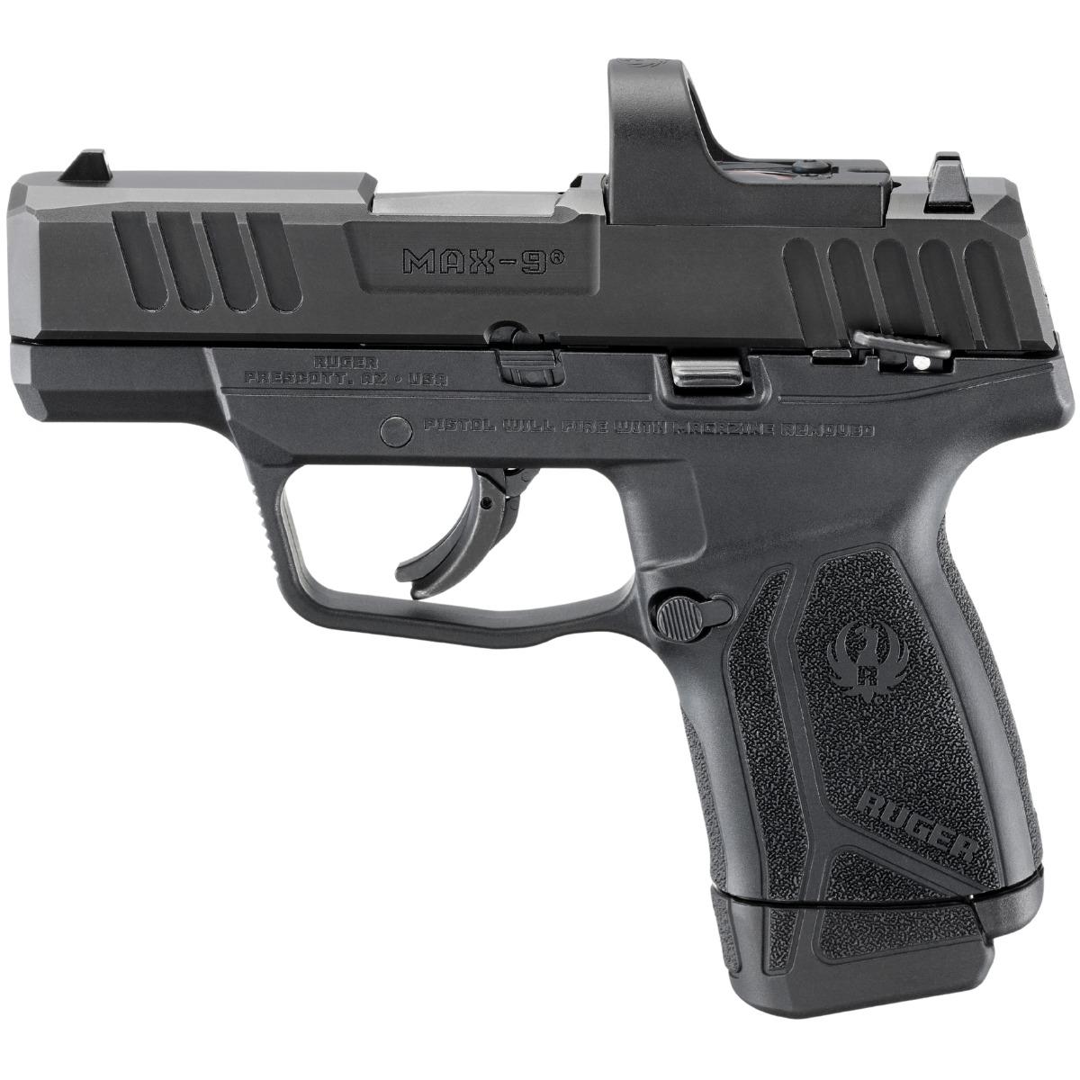 ruger max 9 ms kolimator ready dot black 3523