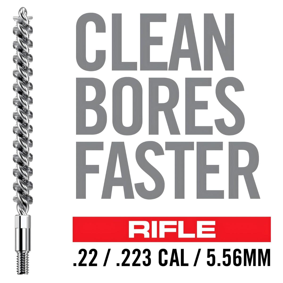 real avid szczotka do czyszczenia broni bore max speed brush 223 avbmsb223